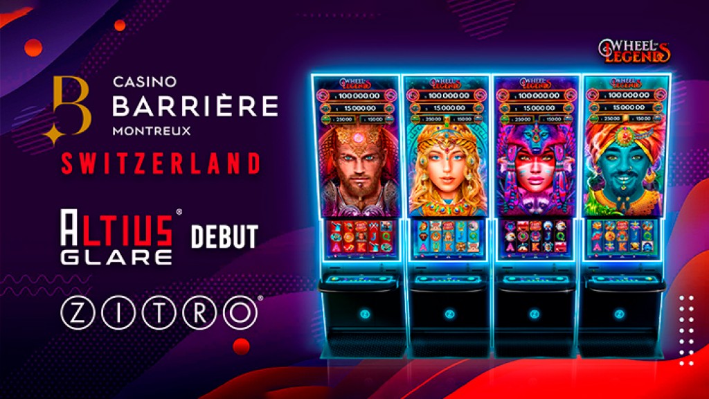 Casino Barriere Montreux is First to Install Zitro´s ALtius Glare in Switzerland