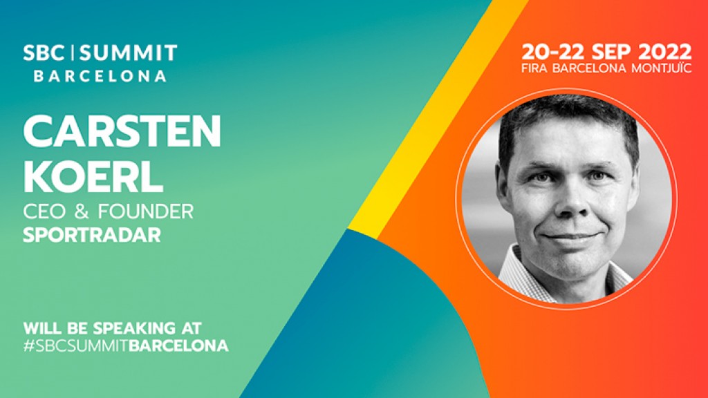 Sportradar´s Carsten Koerl to keynote at SBC´s Summit Barcelona with industry veteran Simon Bold