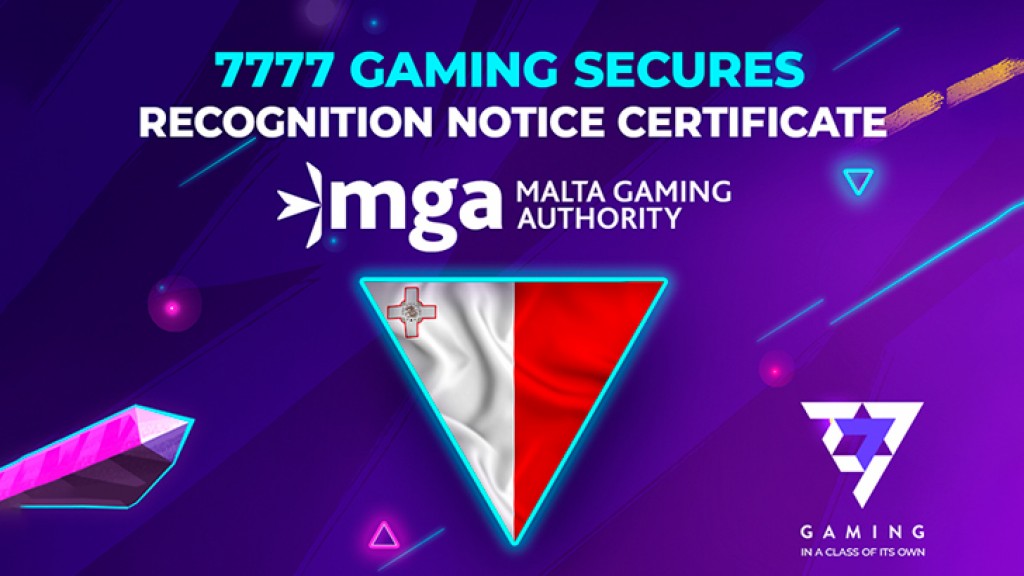 7777 gaming secures an MGA certificate 