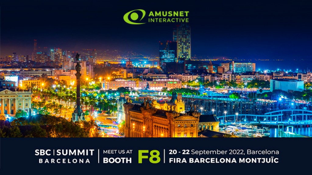 Amusnet Interactive showcases new products at SBC Summit Barcelona 2022
