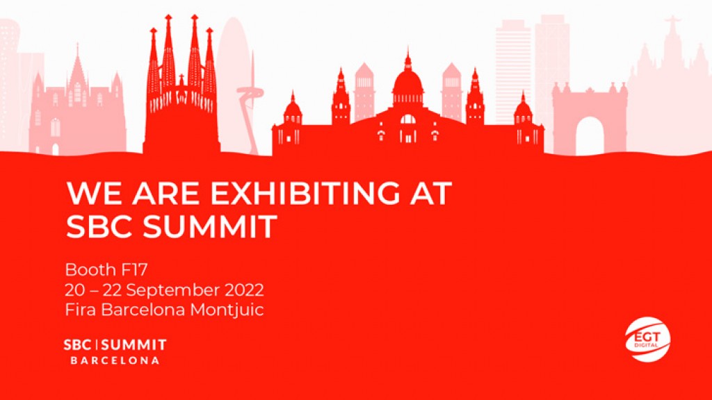 EGT Digital is ready to impress the visitors of SBC Summit Barcelona 2022