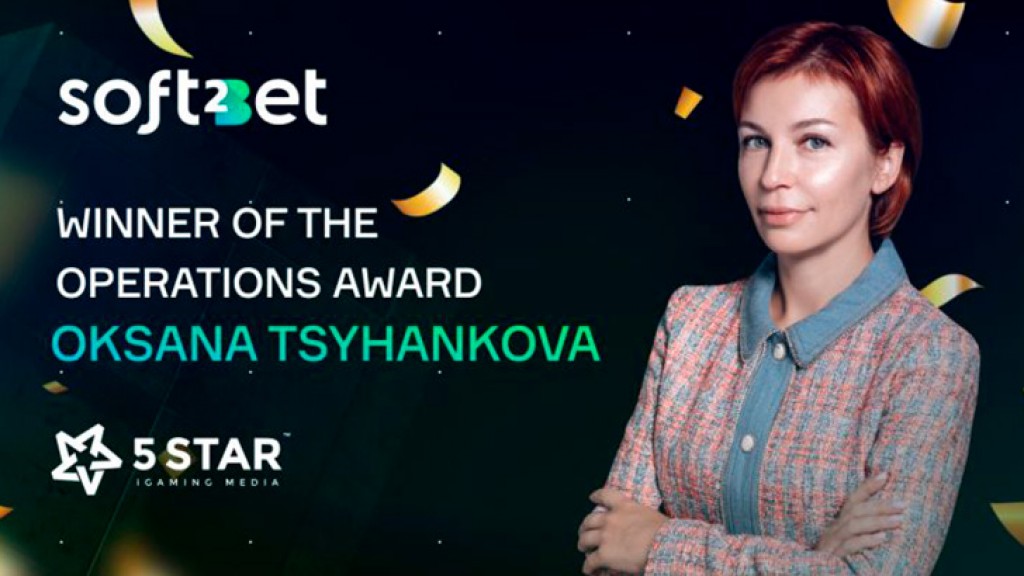 Soft2Bet has been awarded at the 5Star iGaming Media Awards