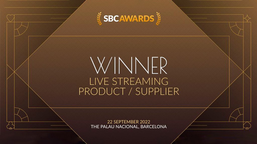Genius Sports wins SBC 2022 Live Streaming Supplier Award