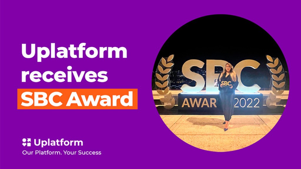 Uplatform bags SBC Rising Star Award