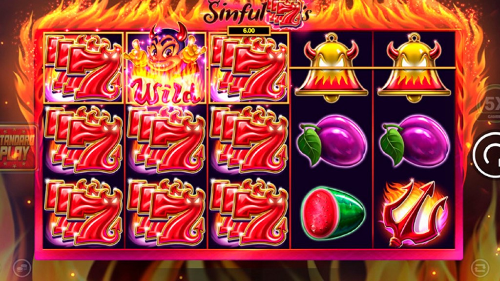 Blueprint Gaming´s Sinful 7´s tempts fiery fun