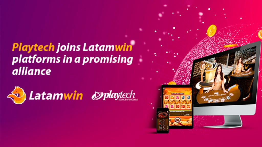 Playtech joins Latamwin platforms in a promising  alliance