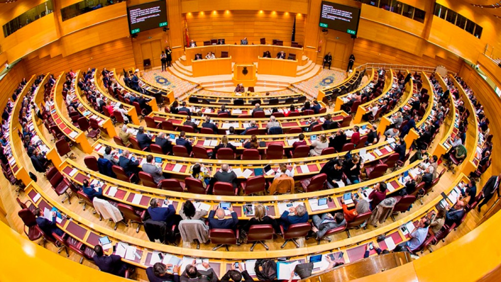 The plenary session of the Spanish Senate approves the gambling law