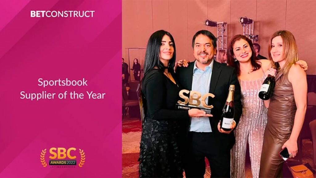BetConstruct Was Crowned the Sportsbook Supplier of the Year at SBC Awards LatAm