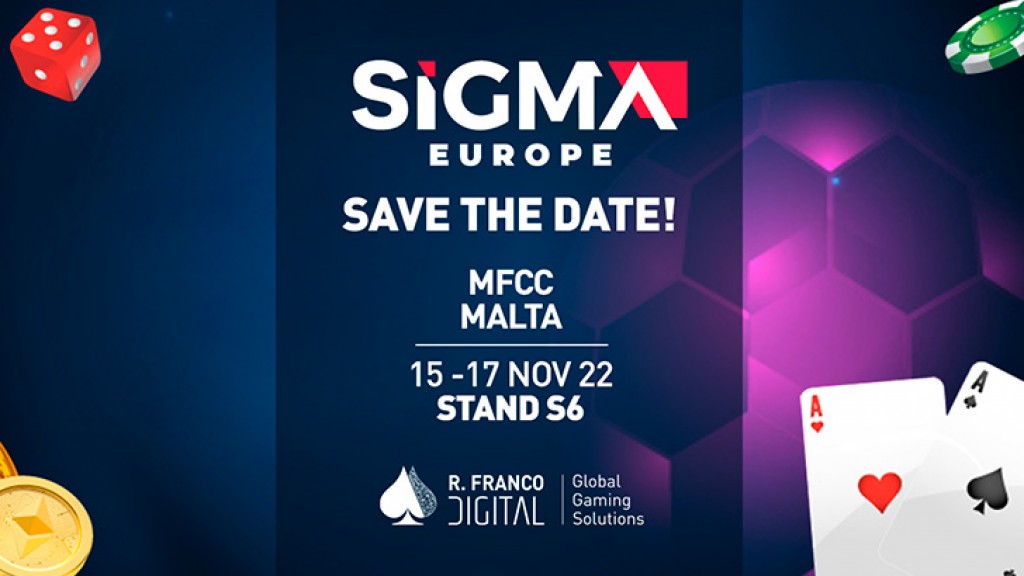 R.Franco Digital to make a big impression at SiGMA Europe