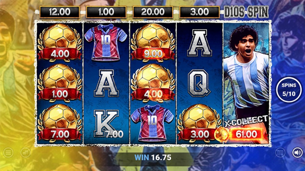 Blueprint Gaming celebrates a legend in D10S Maradona™