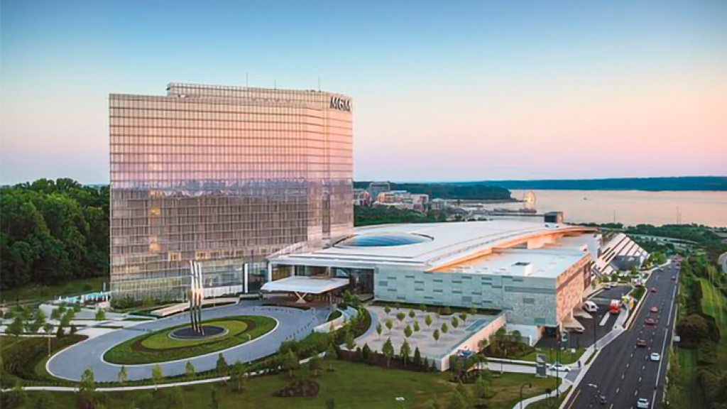 US – MGM National Harbor drives Maryland to its best ever casino month