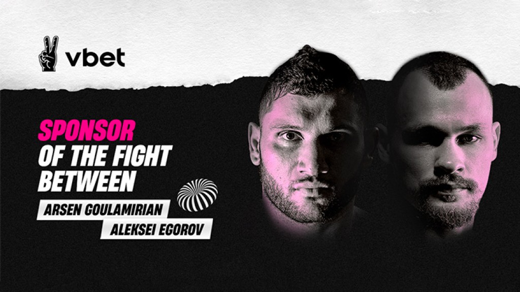 VBET to sponsor the fight between Goulamirian and Egorov
