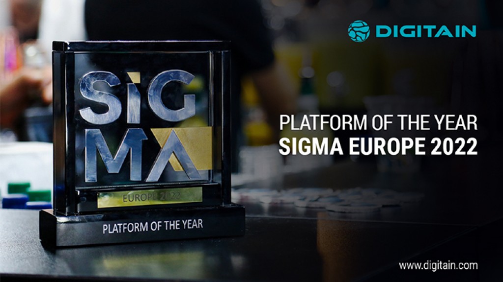 Digitain Wins Platform of the Year at the SiGMA Europe 2022 Awards