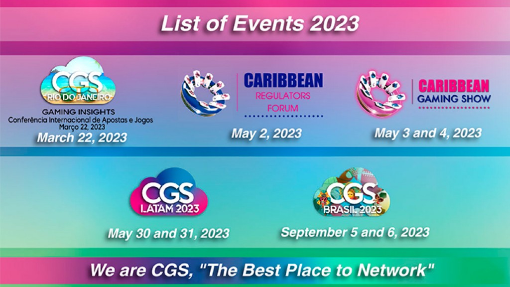 CGS Group announces its calendar of events for 2023