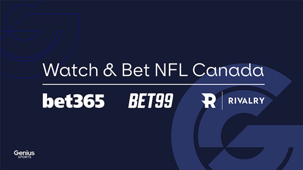Genius Strikes ´Watch & Bet´Deals for NFL Video Streams in Canada with Three Approved Sportsbooks