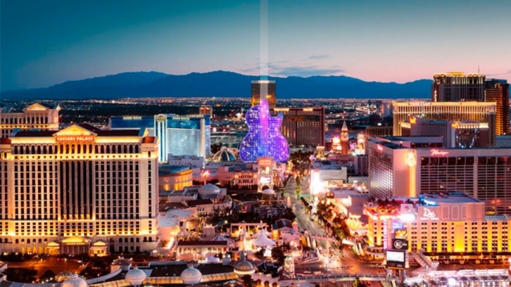 Las Vegas: Plans for giant, guitar-shaped hotel at site of Mirage revealed by Hard Rock executives