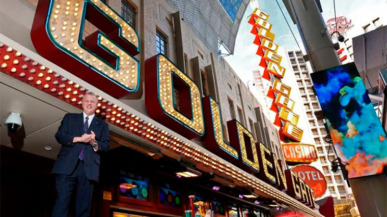 El hotel Golden Gate de Las Vegas cumple 117 años