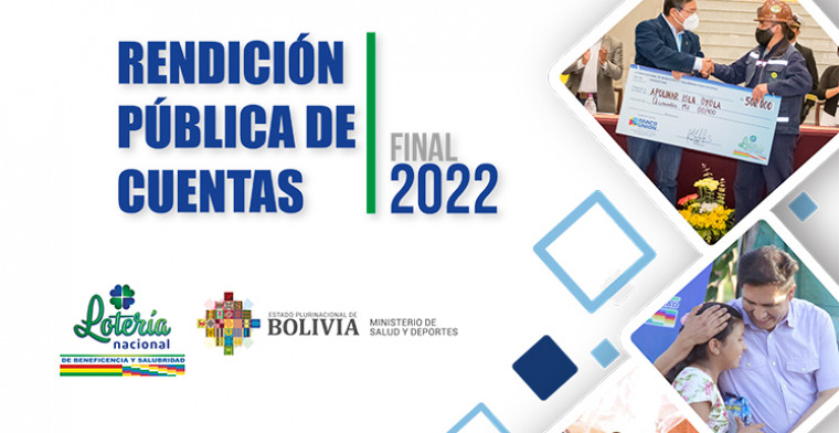 Lotería Nacional de Bolivia presentó su rendición de cuentas públicas 2022