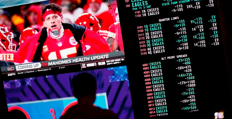 Las principales ligas deportivas de los EEUU crean organismo contra los anuncios de apuestas