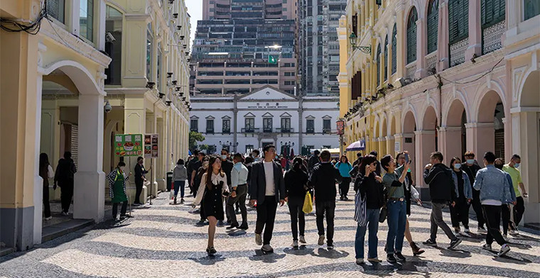 Macau welcomes almost 2 million visitor arrivals in March, up 23% on February