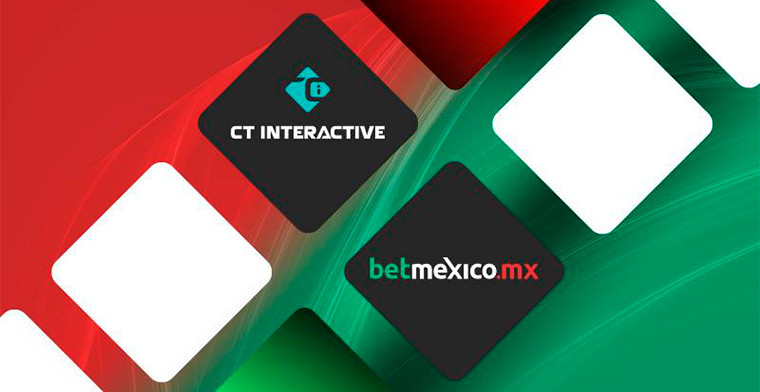 CT Interactive’s exclusive portfolio goes live with Betmexico