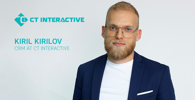 Kiril Kirilov, CRM at CT Interactive: Success in the gambling industry requires adaptability and flexibility