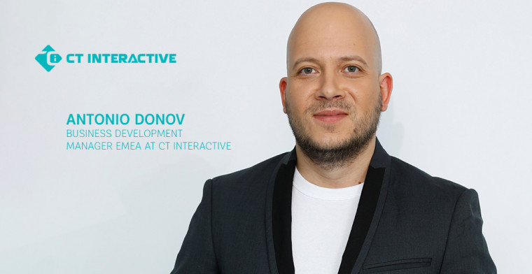 Antonio Donov, Business Development Manager EMEA en CT Interactive: Las soluciones creativas potencian las asociaciones