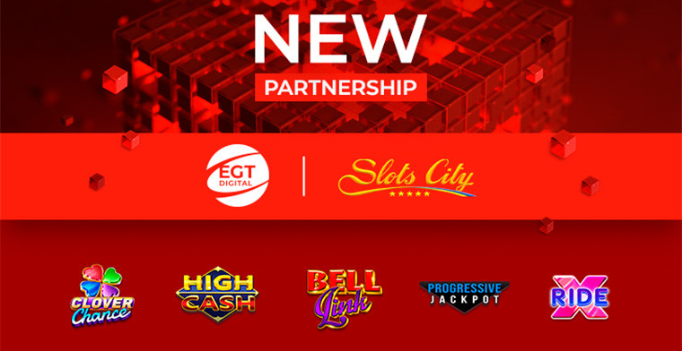 EGT Digital y SlotsCity se asocian por más jugadores felices en Ucrania