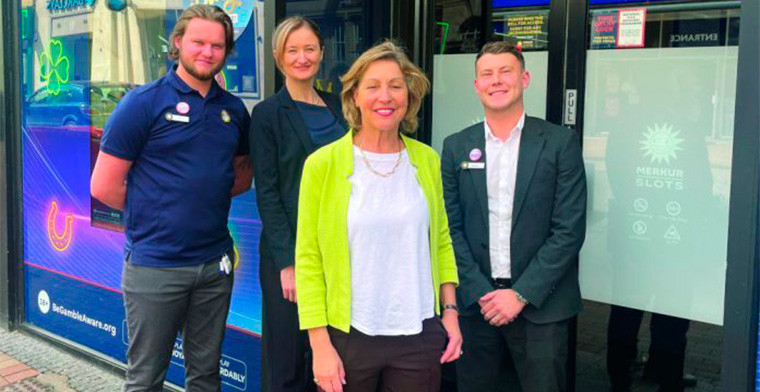 Members of Parliament visited Merkur slots venues