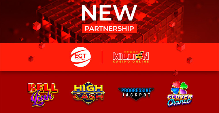 Los visitantes del casino Million ahora pueden disfrutar los juegos de slot de EGT Digital