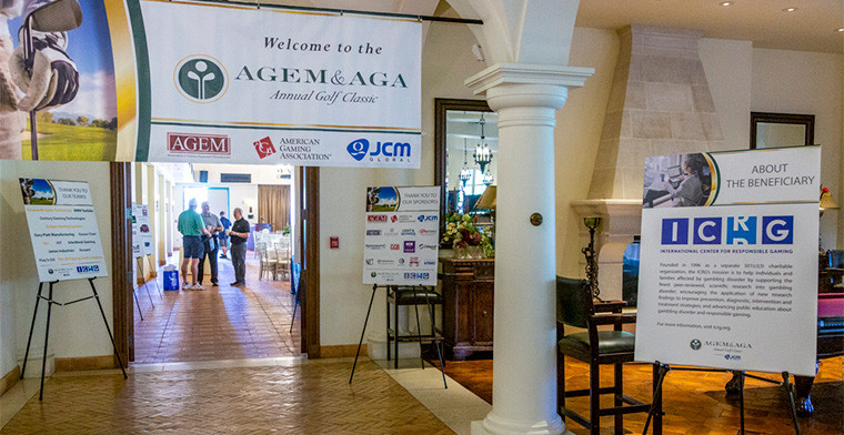 24th AGEM & AGA Golf Classic presented by JCM Global raises $180,000 for the International Center for Responsible Gaming