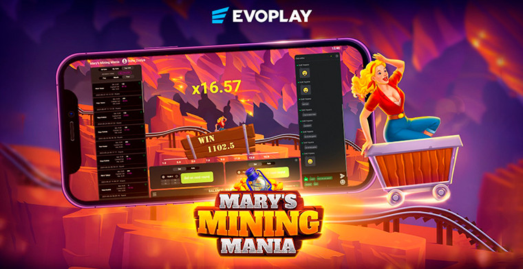 Dig for gold in Evoplay’s latest release Mary’s Mining Mania