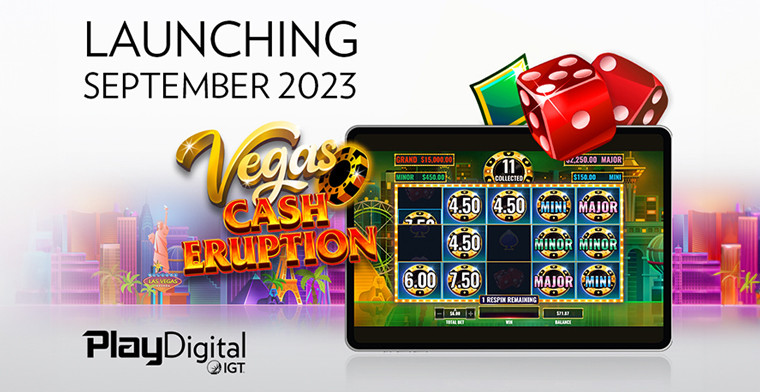 Experience the ultimate thrill ride in Cash Eruption Vegas