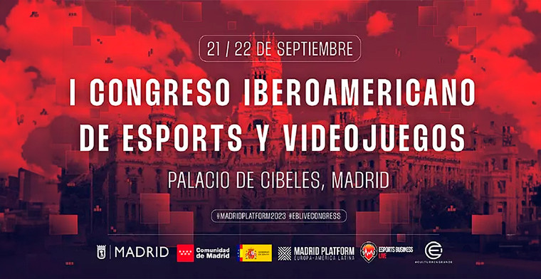 El primer Congreso Iberoamericano de Esports y Videojuegos llega a Madrid