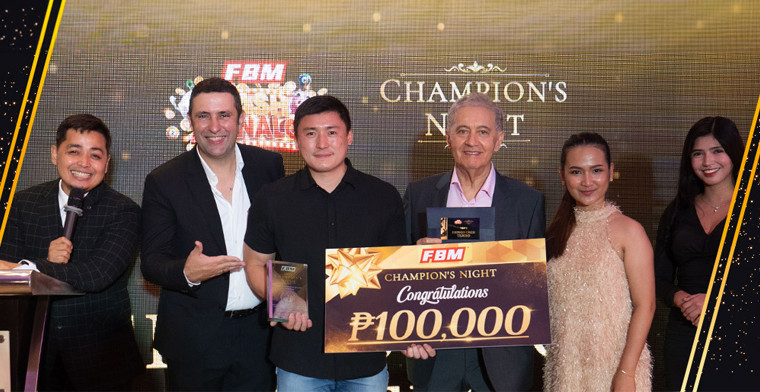 La noche de campeones de FBM® en OKADA Manila celebra los sitios de bingo y la asociación de la industria