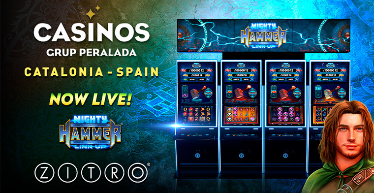 Barcelona and Tarragona casinos add Zitro's Mightly Hammer