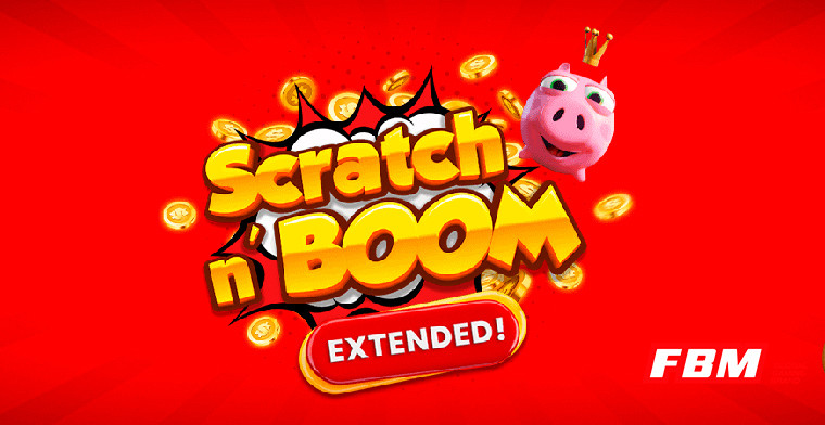 ¡Los rascas de la suerte de FBM® continúan este octubre con una extensión Scratch and Boom!