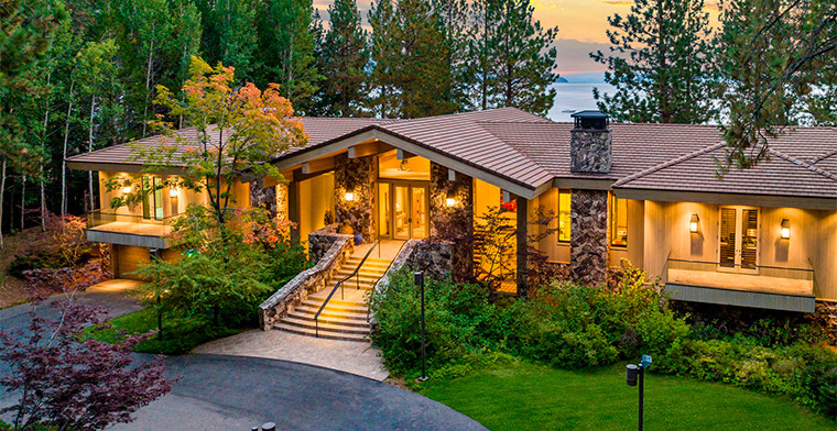 Lake Tahoe Estate built by Casino Mogul Steve Wynn asks $76 M