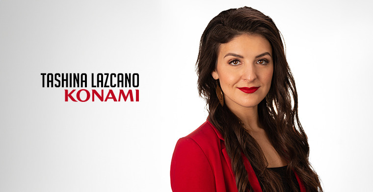 Konami Gaming’s Tashina Lazcano is honored in the 2023 Patricia Becker Pay It Forward Awards