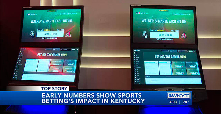 Early numbers show sports betting’s impact in Kentucky