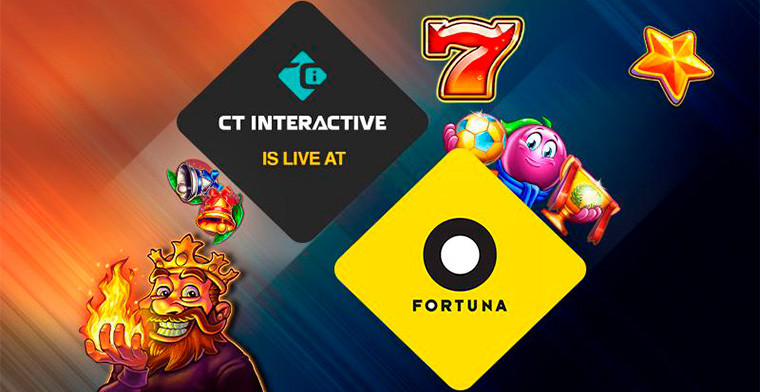 El contenido de CT Interactive se lanza con Fortuna Eslovaquia