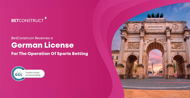 BetConstruct adquiere una licencia GGL alemana para la operación de apuestas deportivas