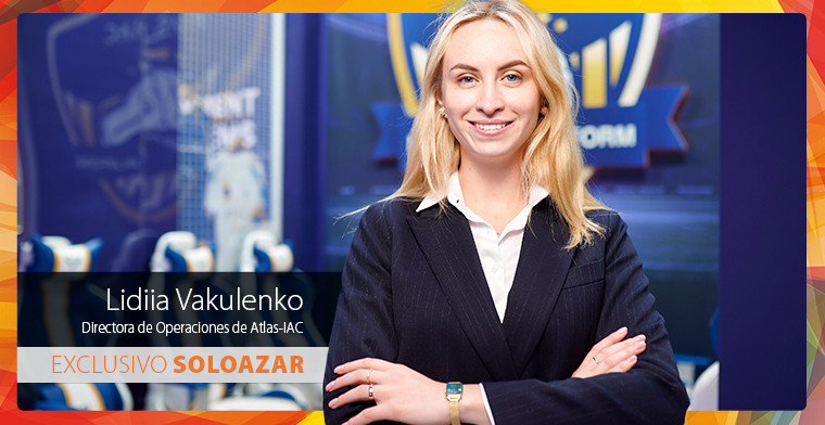 Lidiia Vakulenko, Atlas-IAC en ICE Londres: Estamos orgullosos de ofrecer soluciones de vanguardia acordes con las tendencias actuales