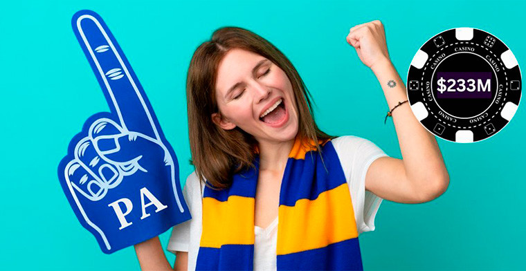 March: PA Achieves Another Record in US Online Casino Revenue, Surpassing $233,1 M