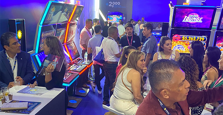 Exitosa exposición de Merkur Gaming en GAT Cartagena