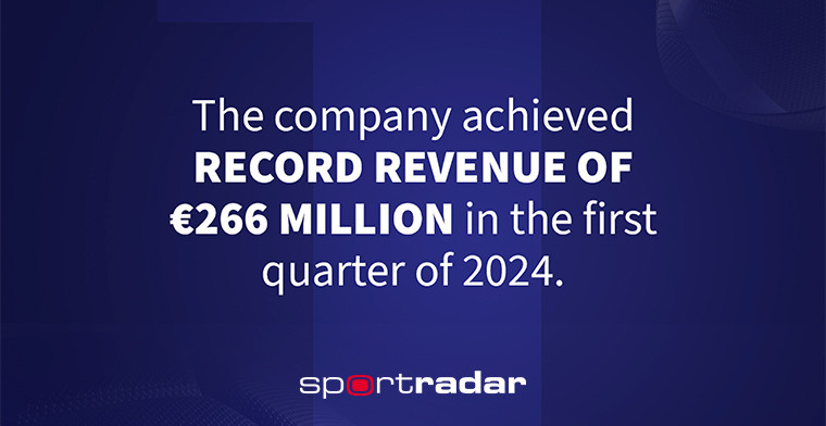 Sportradar reports 1Q 2024 Financial and Operating Results