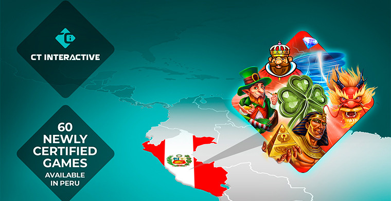 CT Interactive certifies 60 games and Hot Luck Jackpot for Peru