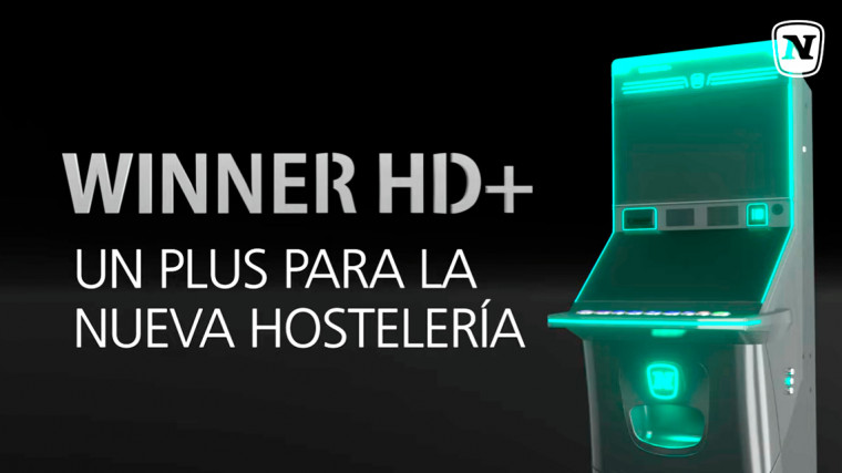 NOVOMATIC SPAIN brinda un plus para la nueva hostelería con el WINNER HD+