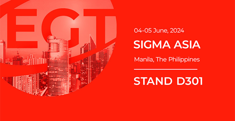 SIGMA Asia 2024: EGT está listo para fascinar a los visitantes