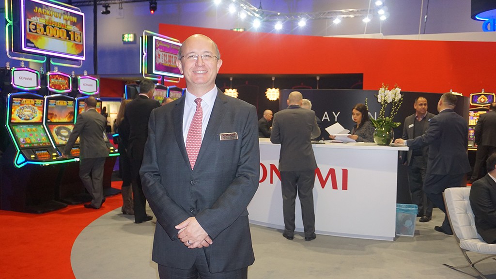 Konami exhibió sus productos en ICE